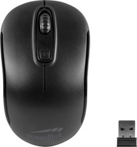 SpeedLink CEPTICA WLAN egér Rádiójel vezérlésű Optikai Fekete 3 Gombok 1600 dpi