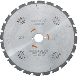 Metabo power cut wood professional 628002000 Körfűrészlap 160 mm 1 db