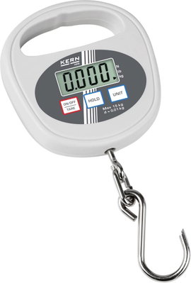 Kern HDB 10K-2XL Akasztós mérleg Mérési tartomány (max.) 15 kg Leolvashatóság 10 g Többszínű