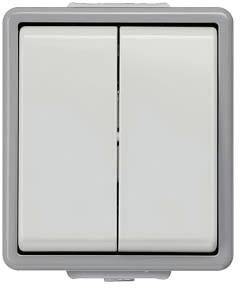 Siemens Kapcsoló család Redőnykapcsoló Delta Szürke 5TA4705