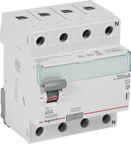 Legrand 411785 411785 FI védőkapcsoló A 40 A 400 V
