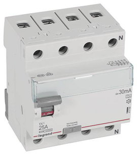 Legrand 411764 411764 FI védőkapcsoló A 25 A 400 V