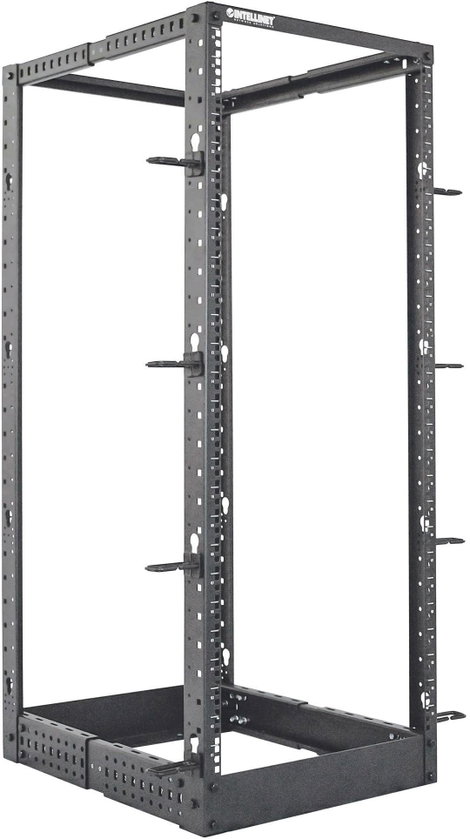 Intellinet 19 elosztó keret (Sz x Ma x Mé) 515 x 1295 x 559 mm 26 ME Fekete (RAL 9005)