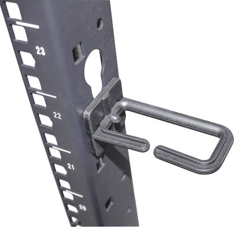 Intellinet 19 elosztó keret (Sz x Ma x Mé) 515 x 1295 x 559 mm 26 ME Fekete (RAL 9005) 5. kép