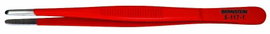 Műszerész csipesz egyenes/kerek/széles heggyel, 145 mm, Bernstein 5-117-1