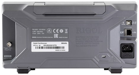 Rigol DS1102Z-E Digitális oszcilloszkóp 100 MHz 2 csatornás 1 GSa/mp 24 Mpts 8 bit Digitális memória 6. kép