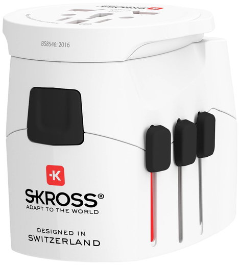 Skross 1302470 Úti adapter Pro Light USB (2xA) -World 4. kép