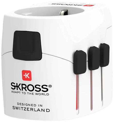 Skross 1302470 Úti adapter Pro Light USB (2xA) -World 5. kép