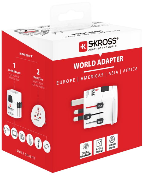 Skross 1103165 Úti adapter Pro Light World 9. kép