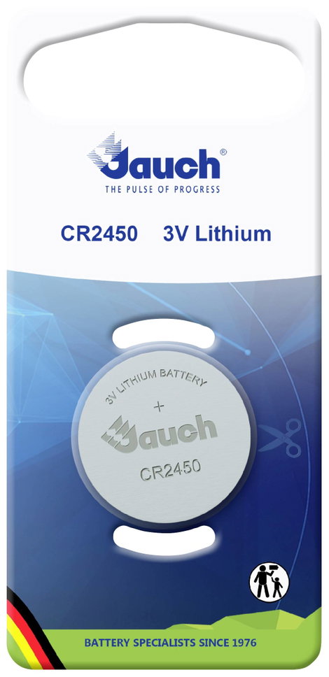 Jauch Quartz Gombelem CR 2450 3 V 1 db 610 mAh Lítium