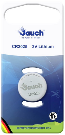 Jauch Quartz Gombelem CR 2025 3 V 1 db 165 mAh Lítium