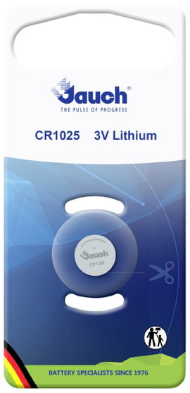 Jauch Quartz Gombelem CR 1025 3 V 1 db 30 mAh Lítium