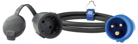 AS Schwabe 61408 CEE átalakító 3 pólusú 230 V 1 db 2. kép