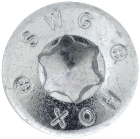 SWG Hox 175 760 080 63 Facsavar 6 mm 80 mm T-profil Acél Cinkezett 25 db 2. kép