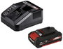 Einhell Power X-Change GC-CT 18/24 Li (1x2,0Ah) Fűszegély nyíró Akku Akkuval, Töltővel, Beállítható 3. bélyegkép