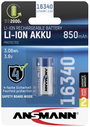 Ansmann neu Speciális akku 16340 Lítiumion 3.6 V 850 mAh 3. bélyegkép