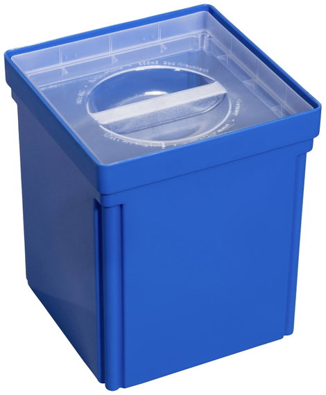 Allit EuroPlus Insert L 130/3 blau Box (Sz x Ma x Mé) 108 x 130 x 108 mm Rekeszek: 1 Tartalom, tarta