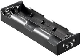 Elemtartó góliát elemhez 6 x D, 195 x 73,5 x 32,8 mm, Goobay 10872