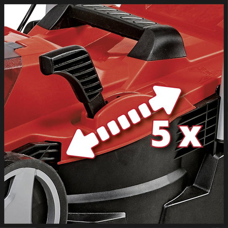 Einhell Power X-Change GE-CM 18/33 Li-Solo Fűnyíró Akku Akku nélkül Vágási szélesség (max.) 33 cm 7. kép