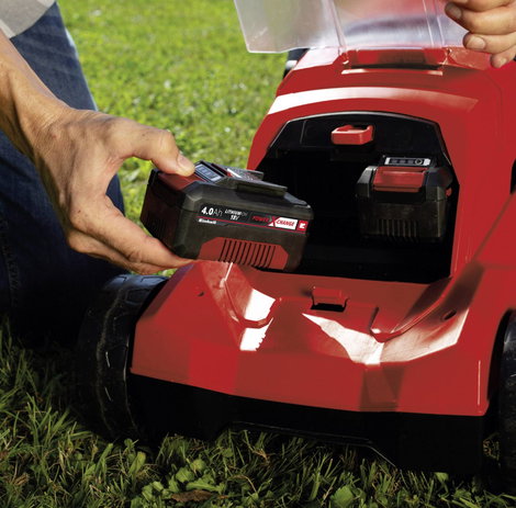 Einhell Power X-Change GE-CM 36/37 Li-Solo Fűnyíró Akku Akku nélkül 2 x 18 V Vágási szélesség (max.) 4. kép