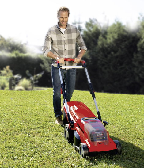Einhell Power X-Change GE-CM 36/37 Li-Solo Fűnyíró Akku Akku nélkül 2 x 18 V Vágási szélesség (max.) 5. kép