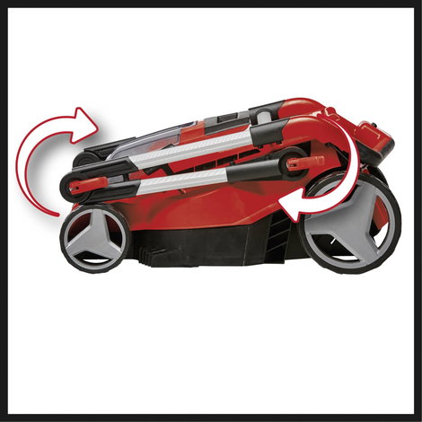 Einhell Power X-Change GE-CM 36/37 Li-Solo Fűnyíró Akku Akku nélkül 2 x 18 V Vágási szélesség (max.) 8. kép