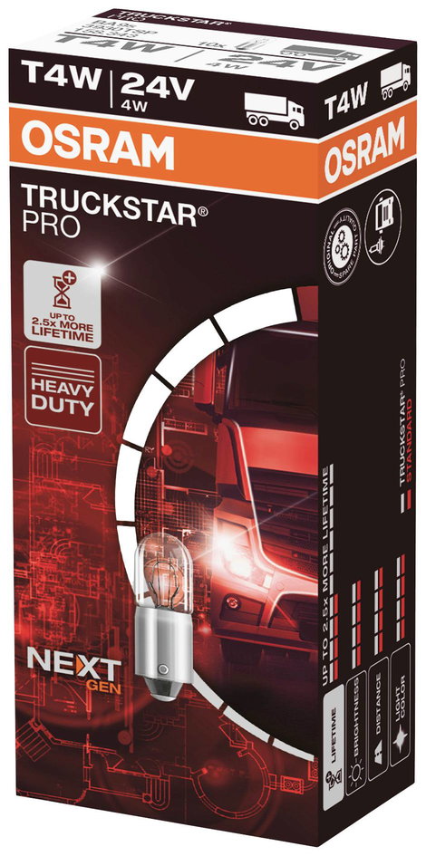 OSRAM 3930TSP Jelző fényforrás Truckstar T4W 4 W 24 V 3. kép