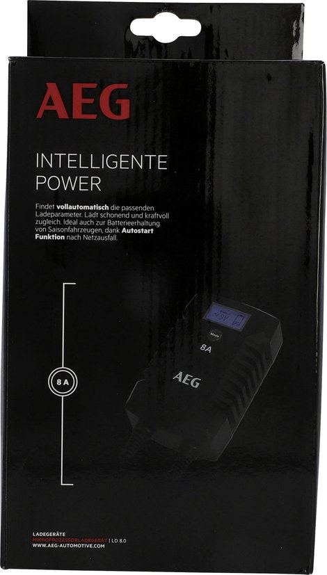 Autós akkutöltő 12 V/24 V 8 A/4 A, AEG LD8 10618 36. kép
