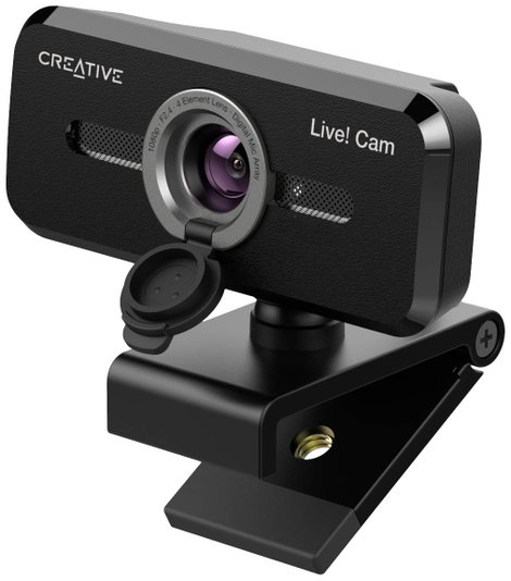 Creative LIVE Cam Sync 1080P V2 Full HD webkamera 1920 x 1080 Pixel Csíptetős tartó