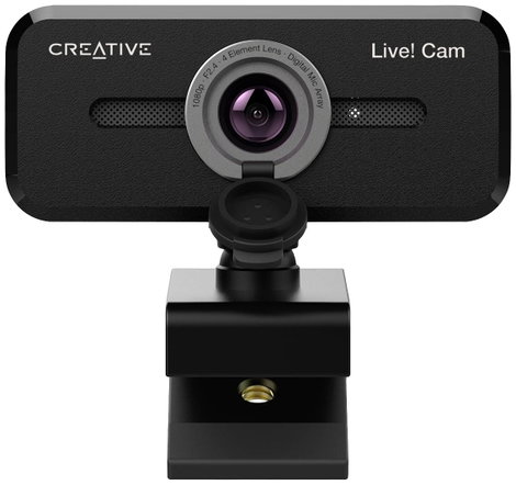Creative LIVE Cam Sync 1080P V2 Full HD webkamera 1920 x 1080 Pixel Csíptetős tartó 3. kép