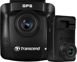 Transcend DrivePro 620 Autós kamera Látószög, vízszintes (max.)=140 ° Akku, Kijelző, Kettős kamera, 