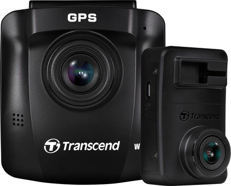 Transcend DrivePro 620 Autós kamera Látószög, vízszintes (max.)=140 ° Akku, Kijelző, Kettős kamera,