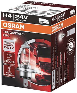 OSRAM 64196TSP Halogén fényforrás Truckstar H4 75/70 W 24 V