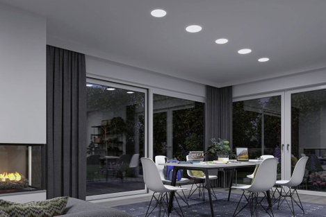 Paulmann 95386 Veluna VariFit LED-es beépíthető panel LED 15 W Selyem 5. kép