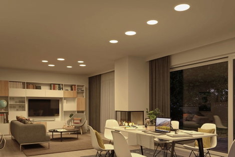 Paulmann 95386 Veluna VariFit LED-es beépíthető panel LED 15 W Selyem 7. kép