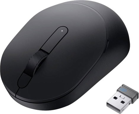 Dell MS3320W WLAN egér Bluetooth™ Optikai Titánszürke, Fekete 3 Gombok 1600 dpi 4. kép