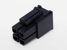 Molex Hüvelyház kábel Pólusok száma 4 Raszterméret: 5.7 mm 1700010104 1 db csomag