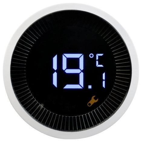 Vezeték nélküli radiátor termosztát, Brennenstuhl Zigbee Connect 01 1294070 2. kép