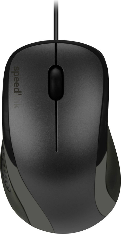 SpeedLink KAPPA Ergonomikus egér USB Optikai Fekete 3 Gombok 1000 dpi Ergonómikus