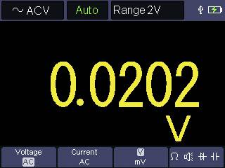 Kézi oszcilloszkóp 70 MHz 2 csatorna 250 Msa/s 8 kpts 8 bit, Voltcraft DSO-2072H 16. kép