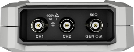 Kézi oszcilloszkóp 70 MHz 2 csatorna 250 Msa/s 8 kpts 8 bit, Voltcraft DSO-2072H 7. kép