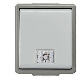 Siemens Kapcsoló család Gomb Delta Szürke 5TD4705
