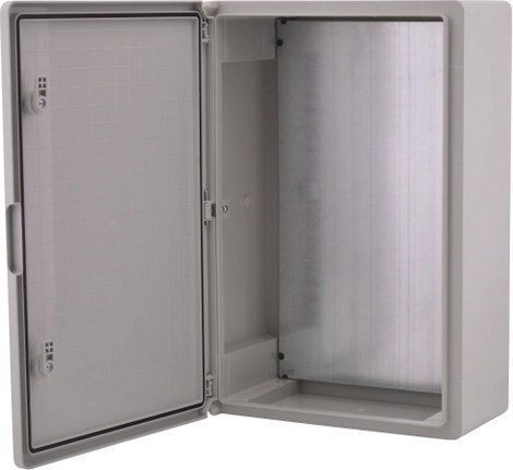 Boxexpert BXPPABSG400600200-F01 Kapcsolószekrény 400 x 600 x 200 ABS Élénk szürke 1 db 2. kép