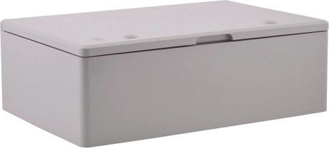 Boxexpert BXPPABSG400600200-F01 Kapcsolószekrény 400 x 600 x 200 ABS Élénk szürke 1 db 3. kép