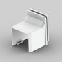 KOPOS 8629_HB Összekötő elem (Sz x Ma) 21 mm x 19 mm 1 db Fehér bélyegkép