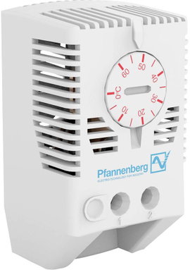 Pfannenberg Kapcsolószekrény termosztát FLZ 520 THERMOSTAT 0..+60°C 240 V/AC 1 nyitó (H x Sz x Ma) 3