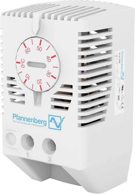 Pfannenberg Kapcsolószekrény termosztát FLZ 520 THERMOSTAT 0..+60°C 240 V/AC 1 nyitó (H x Sz x Ma) 3 2. kép
