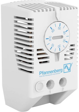 Pfannenberg Kapcsolószekrény termosztát FLZ 530 THERMOSTAT 0..+60°C 240 V/AC 1 záró (H x Sz x Ma) 36