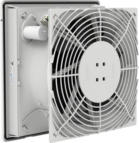 Pfannenberg PF 65000 230V 54 7035 Kapcsolószekrény ventilátor 230 V/AC 80 W (Sz x Ma x Mé) 320 x 320 4. kép