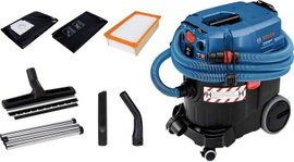 Bosch Professional GAS 35 H 06019C3600 Nedves-/száraz porszívó 1200 W 35 l Automatikus szűrő tisztít